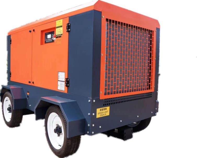 Electric mobile screw air compressor Electric mobile screw air compressor